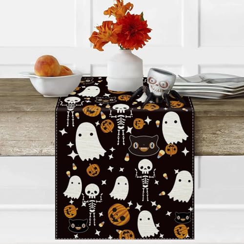 Halloween Table Runner and Placemats Set of 5