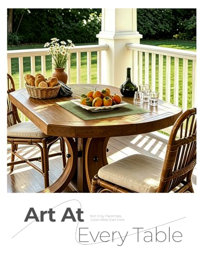 Bean Green Woven Placemats Set of 12 (12 Count)
