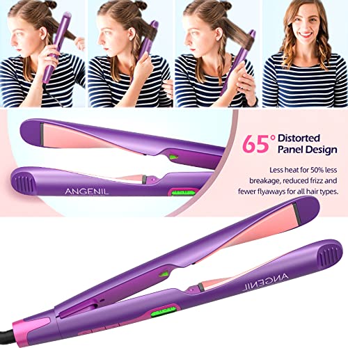 Pro Twist Flat Iron Curling Iron in One