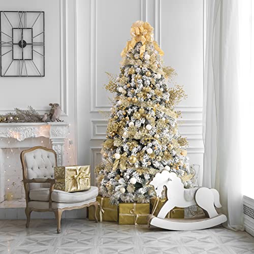 Clear Christmas Ball Ornaments (24 Count)