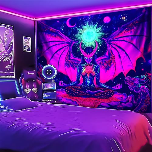 Blacklight Tapestry