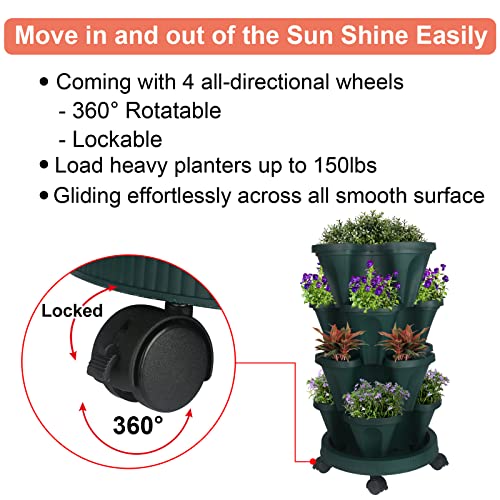 Vertical Planter Tower (2 Count)