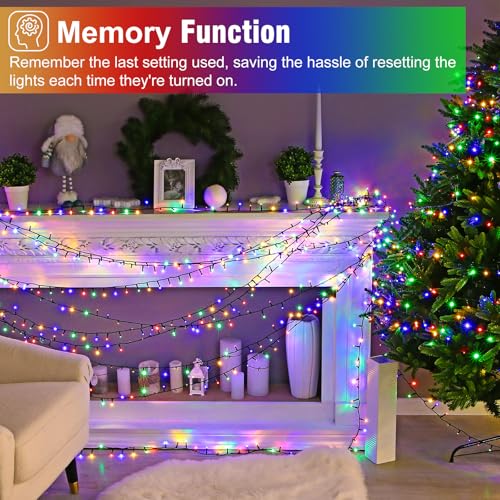 Multicolor Christmas Lights Outdoor