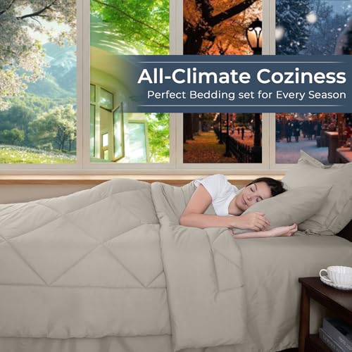 7 Piece California King Comforter Set