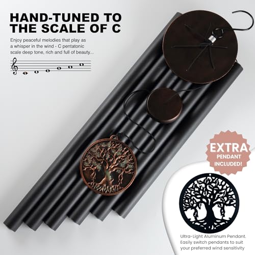 Large Wind Chimes for Outside Deep Tone