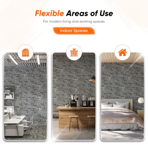 3D Wall Panels Brick Effect (10 Count)