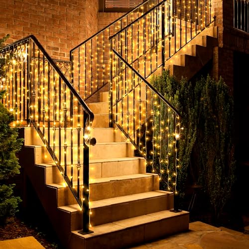 Curtain Lights Outdoor (300 Count)