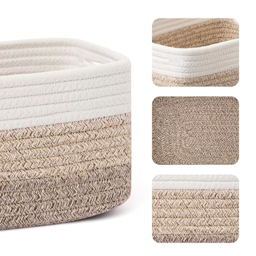 Small Storage Baskets for Organizing (3 Count)