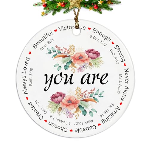 Christian Bible Verses Religious Ceramic Ornaments
