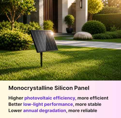Solar Color Changing RGBW Landscape Spotlights (4 Count)
