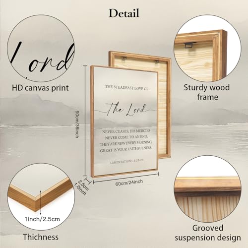 Christian Scripture Framed Wall Art Set of 3