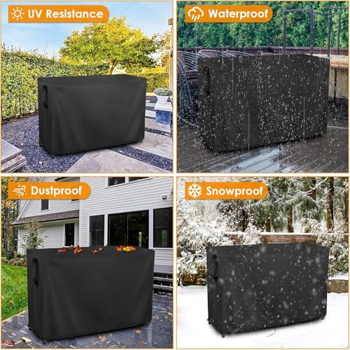 Patio Table Covers Waterproof 48"L x 36"W x 48"H