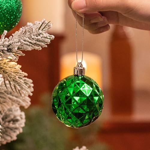 24ct Christmas Ornaments Tree Decorations Set 2.36 Inch (24 Count)