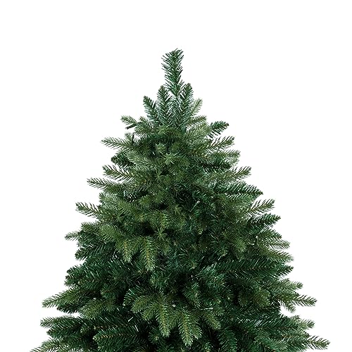4.5ft Artificial Prelit Rustic Christmas Tree