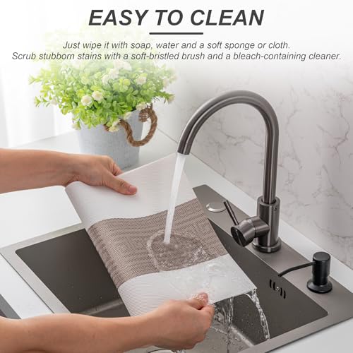 Placemats Set of 4 Washable Indoor (4 Count)