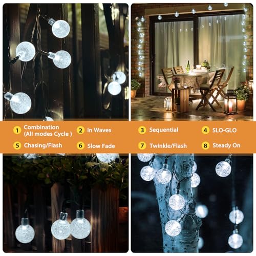 Outdoor Solar String Lights (2 Count)