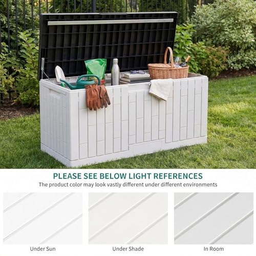 120 Gallon Outdoor Storage Deck Box