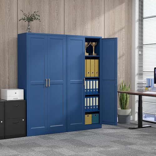 71" Tall Metal Kitchen Pantry Cabinet