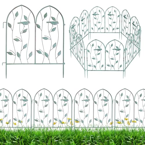 Vintage Decorative Garden Fence 6 Pack (6 Count)