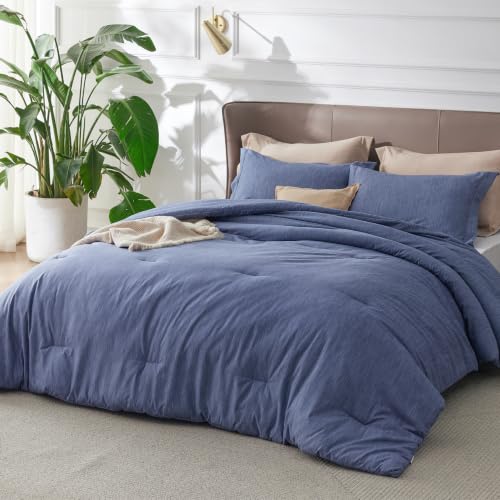 Infinity Blue Queen Comforter Set