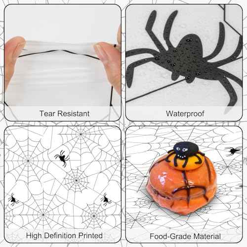 2 Pcs Halloween Tablecloth (2 Count)