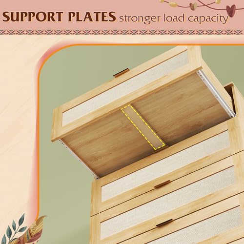 Rattan Dresser for Bedroom