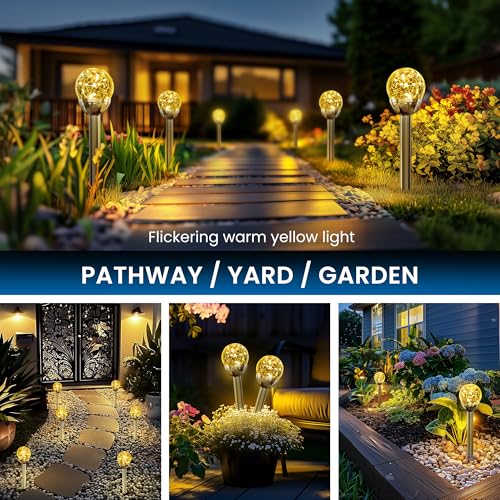 Solar Garden Lights Outdoor (3 Count)