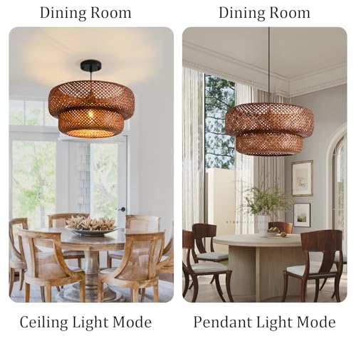 TeruTeru Ji Kaikang Bamboo Pendant Light