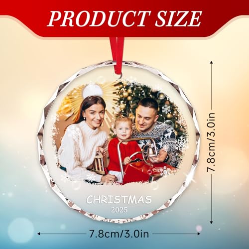 Personalized Christmas Ornaments with Photo