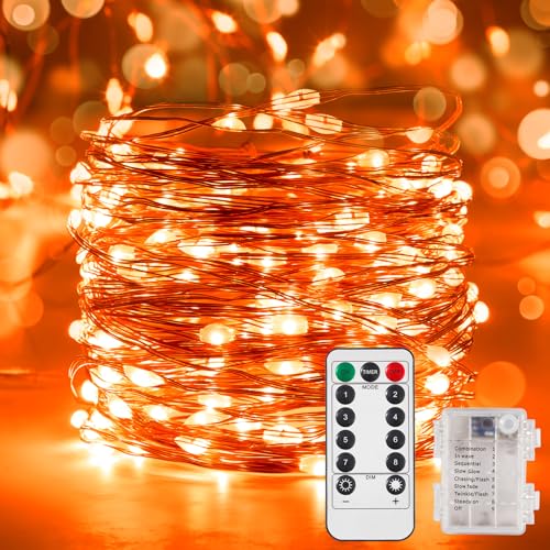 4 Pack 65.6 Ft. Battery Operated Outdoor String Lights with Remote & Timer (4 Count)