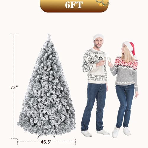 6Ft Pre Lit Artificial Christmas Tree
