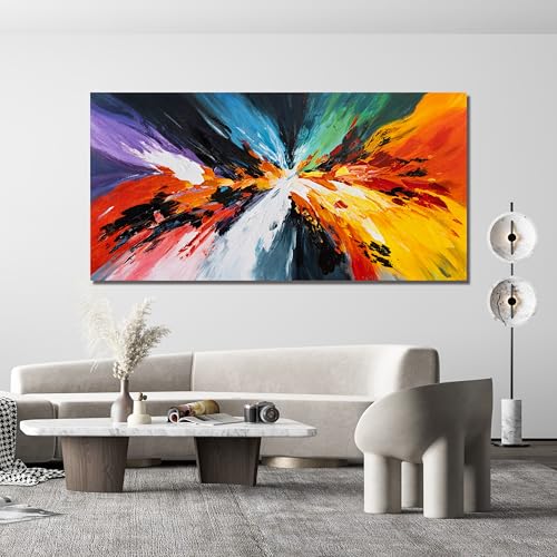 Large Canvas Wall Art Decor For Living Room Abstract Wall Art Decor 29"x58"
