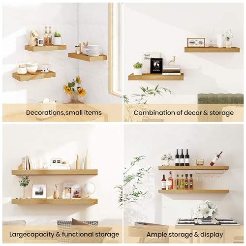 Floating Shelves 9 inch Deep 40”Long Set of 2 (2 Count)
