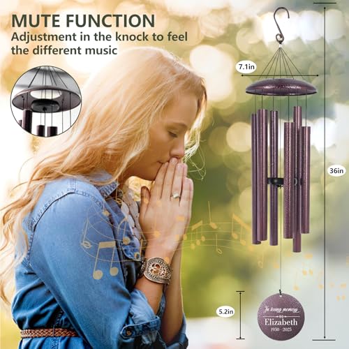 Engraving Wind Chimes for Loss of Loved One