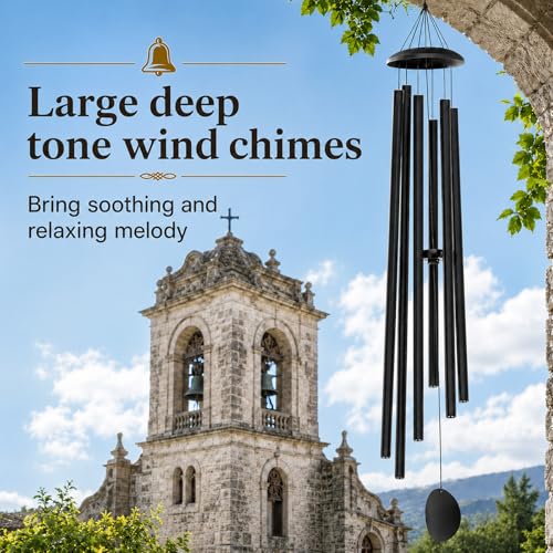 65" Extra Large Wind Chimes for Outside Deep Tone