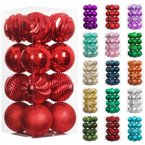 16ct Christmas Balls Ornaments (20 Count)