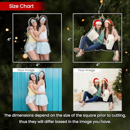 Personalized Best Friend Photo Ornament