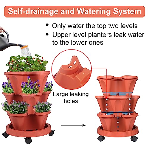 Vertical Planter Tower (2 Count)