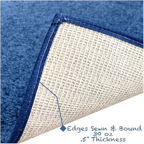 Soft & Colorful 4' x 4' Kids Classroom Area Rug