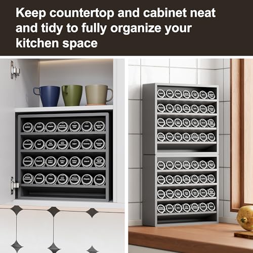 4 Tier Spice Rack Organizer for Cabinet