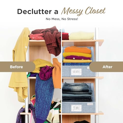 Trapezoid Closet Bins (3 Count)