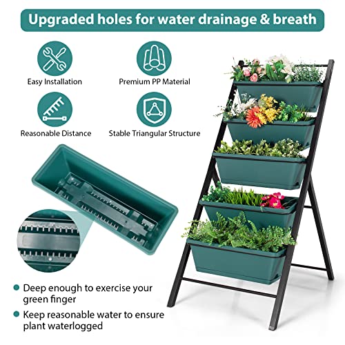 5 Tier Vertical Garden Planter