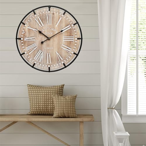 24 Inch Grand Farmhouse Wall Clock