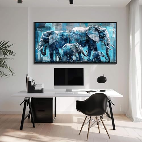 Elephant Canvas Wall Art