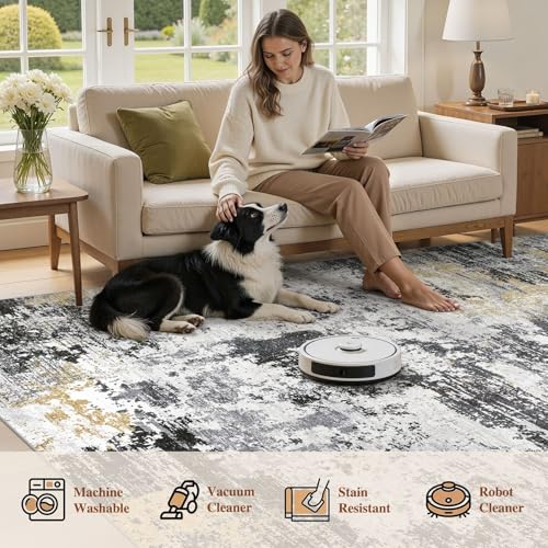5x7 Area Rug for Living Room (12 Count)