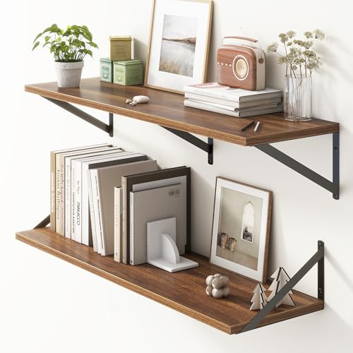 36"W x 10"D Floating Shelves