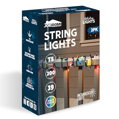 Multicolor Christmas String Lights (200 Count)