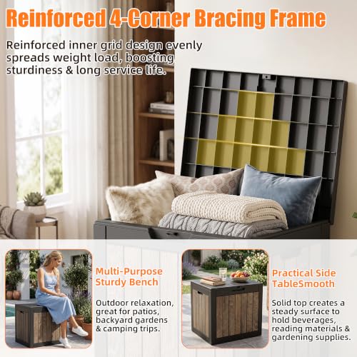 40 Gallon Outdoor Deck Box