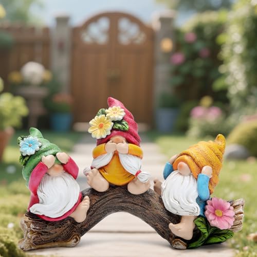 Spring Gnome Figurines