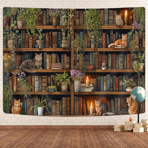Magic Library Tapestry
